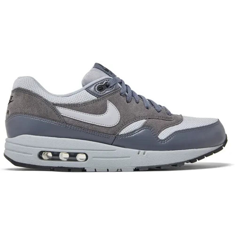 Nike Air Max 1 Essential Wolf Grey Men's Running Shoes Size 8